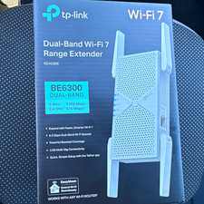 TP-LINK RE403BE BE6300 Wi-Fi 7 Dual-Band Range Extender EasyMesh 2.5G picture