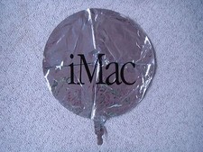 SELLER EXCLUSIVE  iMac Macintosh Balloon fr Apple Computer - Never inflated Rare picture