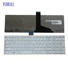 For Toshiba Satellite L850 L850D L855 L855D Qosmio X870 X875 Keyboard US White picture