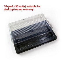 Lot of 10 ANTI STATIC LONG DIMM TRAY for 50PC Server/Desktop DDR 3, 4, 5 picture