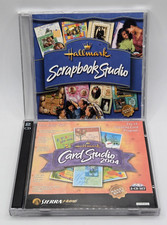 Hallmark Scrapbook Studio & Card Studio 2004 Software Window CD-ROM Sierra Home picture