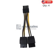 X4 2 x 8Pin Female To 8Pin Male Server GPU Power Cord For NVIDIA Tesla K80 P100 picture
