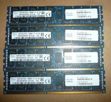 SK Hynix 64GB (4x 16GB) PC3L-10600R DDR3 Registered Server Memory HMT42GR7MFR4A picture