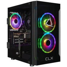 CLX SET Gaming Desktop Computer, R5 8400F, 16GB, 1TB SSD, RTX 5050, W11H picture