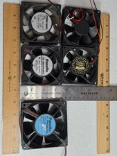Variety of 5 - 12V DC brushless fans - Tested picture