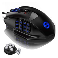 UtechSmart Venus Gaming Mouse RGB Wired, 16400 DPI High Precision Laser Black picture