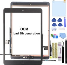 for iPad 9 (9th Generation) Screen Replacement, OEM Digitizer Touch Glass picture