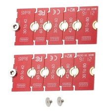 2Pcs M2+ M.2 NGFF/NVME Length Extend Adapter 2230, 2242, 2260, 2280 SSD Bracket picture