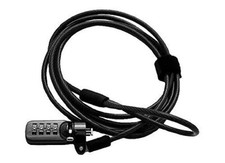 Laptop 4 dial combination lock picture