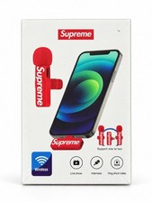 Supreme FW26 Mini Mics Set of 2 Wireless Lavalier Microphones Red picture