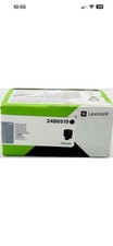 NEW GENUINE LEXMARK 24B6519 BLACK TONER CARTRIDGE NEW IN BOX picture