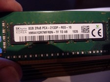 AU SELLER SKHYNIX 8GB HMA41GR7MFR8N-TF  2RX8 PC4-2I33P SERVER RAM 1535 - TESTED picture