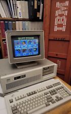 Vintage Computer IBM 5170 AT 8513 VGA monitor Model M Keyboard Clean Tested Work picture