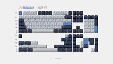 GMK Trackday Base + Novelties Keycaps + Deskmat Discontinued Limited Sold Out picture