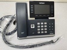 Verizon Yealink SIP-T54W IP Phone Gigabit WiFi Bluetooth VoIP Excellent Tested picture