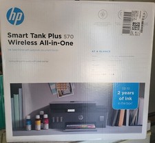 HP Smart Tank Plus 570 Wireless Color All-in-One 5HX14A#1H5  - BRAND NEW picture