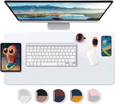 17x24 inch Office PVC Desk Pad Clear PVC Plastic Glass Blotter Mat Cover Home... picture
