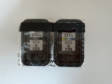 Genuine OEM Canon PG-210XL Black & CL-211XL Color--SEALED WITH 100% Ink Level picture