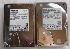 [Mixed lot of 2] Hitachi Deskstar 5K3000 + Toshiba DT01ACA200 | 2TB SATAIII 3.5