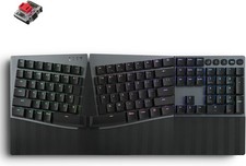 New - Perixx PERIBOARD-835BR II Wireless Ergonomic Mechanical Keyboard picture
