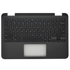 09X8D7 New for Dell Chromebook 11 3100 Palmrest Non-Backlit US Keyboard Black picture