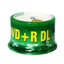 50 Pack Blank Printable 240min 8x DVD+R DL Dual Layer 8.5GB D9 DVD Disc For Xbox picture
