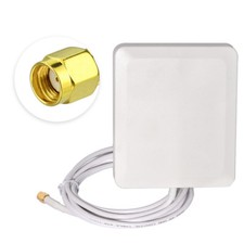 2.4GHz WiFi RP-SMA 10dBi Directional Panel Antenna for WiFi Security IP Camera picture