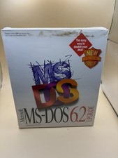 Microsoft MS-DOS 6.0 to 6.2 Step-Up PC OS Upgrade 3.5
