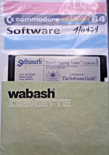 COMMODORE 64/128 -- TOUCH TYPING TUTOR (SOFTSMITH - DISK) picture