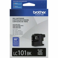 Genuine and Sealed Brother LC101BK Ink Cartridge - Black picture