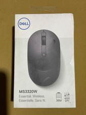 Dell MS3320W Mobile Wireless Mouse Titan Gray Genuine *SEALED* picture