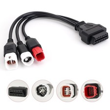 3 in 1 OBD2 Diagnostic Adapter for Yamaha Honda KTM picture