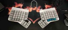 Ergodox EZ mechanical keyboard picture