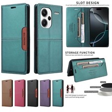 Leather Magnetic Wallet Cover Case For Redmi Note 14 13 12 11 Pro 14C 13C 12C A3 picture