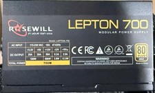 Rosewill Lepton 700W | 80 Plus Gold ATX Modular Power Supply - Black picture