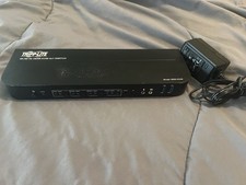Tripp Lite B005HUA4 4-Port HDMI USB KVM Switch 4K 60Hz HDR Black picture