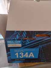 (2 PCS) HALLOLUX 134A Toner Cartridges Black Replacement for 134A__MNL picture