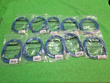 CAT 6 UTP Blue Patch Cable 23AWG 550MHz RJ45 Network 7 feet NEW LOT 10 PCS picture