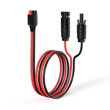 10AWG Solar Extension Cable 2FT to Anderson Connector 50FT Pack2FT picture