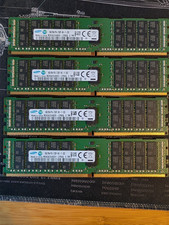 Lot of 4x Samsung 16GB 2Rx4 PC4-2133P DDR4 ECC Registered Server RAM 64GB Total picture