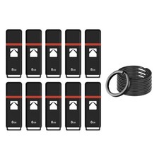 Kodak 8GB USB 2.0 Flash Drive Classic K102 (10-Pack) Bundle with Keyrings picture
