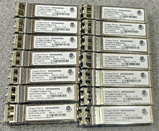 Lot of 14 Check Point NIY4444FRU 10Gbps FTLX8571D3BCV-CK 10gbase-sr SFP+ Transce picture