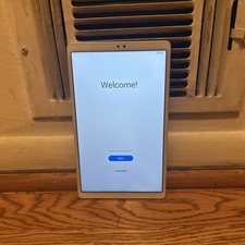 EXCELLENT Samsung Galaxy Tab A7 Lite SM-T220, White silver 32GB With Box picture