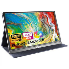 KYY K3 Gray Multimedia Interface HDMI 15.6-Inch Full HD IPS LED Portable Monitor picture