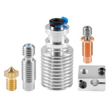 for E3D V6 Hotend Remote Short Direct Heat Sink 1.75mm, Bimetal Heatbreak, and N picture