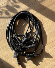 Lot of 9 Tripp Lite P032-003 3ft PDU Power Cord Cable C13 to C20 GUC picture