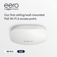 eero Dual-Band Wireless Access Point T011111 PoE 6 Ceiling/Wall Mounted picture