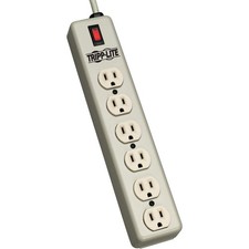 Tripp Lite 6 Outlet Waber Industrial Power Strip 15Ft Cord 5-15P Plug 6Spdx-15 picture