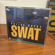 Vintage Police Quest SWAT WINDOWS DOS PC Game Daryl Gates Sierra Collection picture