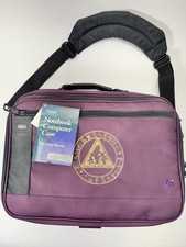 NEW VINTAGE NOS Custom Logo Printed Mead Notebook Computer Case 1997 Rare 90s picture